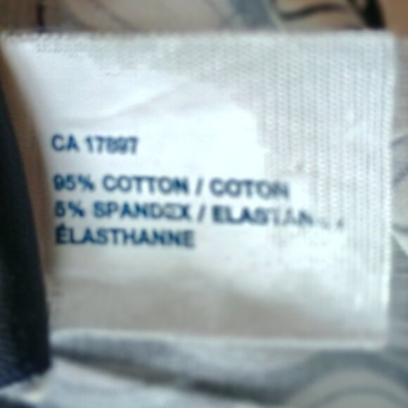 Gap Women Skirt, size 4 reg, colour white, navy and baby blue - Picture 6 of 6